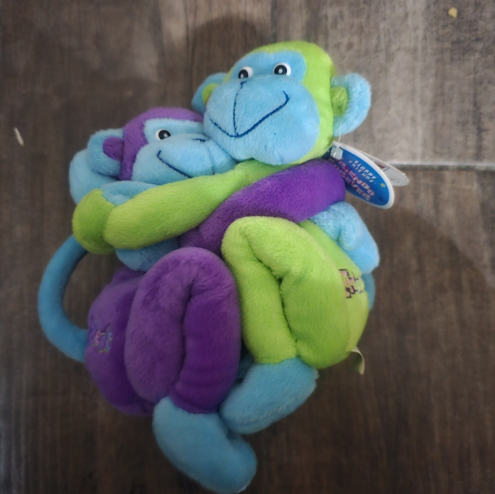 Vintage Floppy Friends Best Friends Monkey